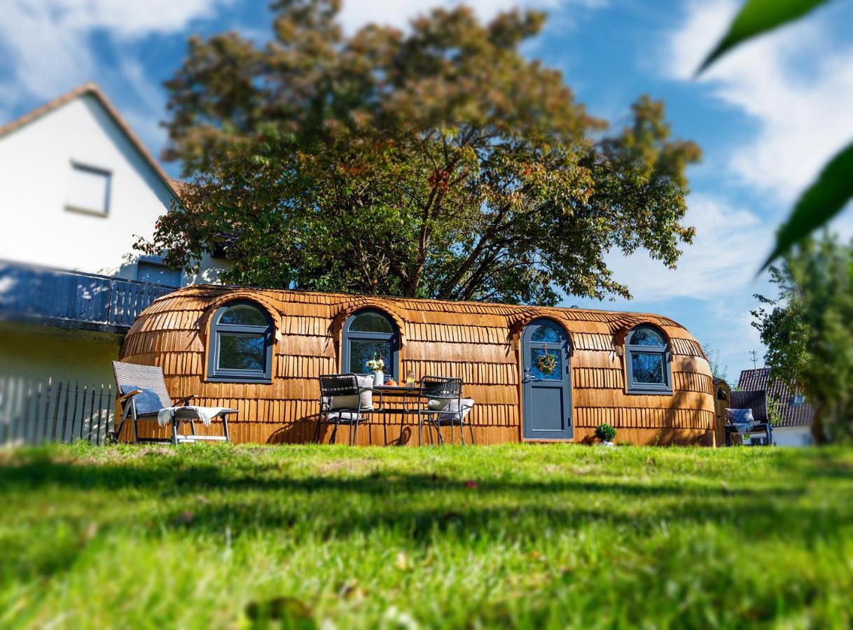Auszeitgarten - Urlaub Im Tinyhaus Im Herzen Von Oberschwaben เอาเล็นดอร์ฟ ภายนอก รูปภาพ